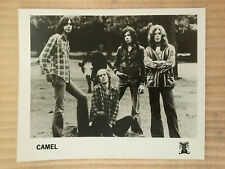 Camel British Prog Rock 1970s original vintage press photo . AMERICAN picture