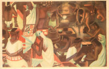 Fresco Diego Rivera Postcard Palacio Nacional De Mexico Arts & Crafts Ancient MX picture