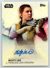 PRINCESS LEIA ORGANA 2020 Women of Star Wars Auto Autograph #A-ML picture