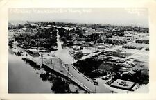 RPPC Postcard 1948 Flood, Kennewick WA Highway 410, Christian B-1 Benton County picture