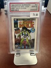 1984 FTCC Marvel First Issue Covers Savage She-Hulk  PSA 10 GEM MINT picture