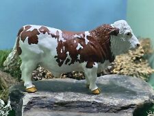 Vintage Britain’s farm Simmental Bull, unique customise picture