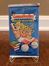 2022 Topps Garbage Pail Kids GPK Book Worms 🪱 FACTORY SEALED PACK 📚 8 Cards picture