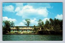 Rice Lake WI-Wisconsin, Currier Motel, Advertising, Antique Vintage Postcard picture
