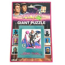 Vintage 1979 Star Trek Motion Picture Giant Puzzle Captain Kirk New Old Stock picture