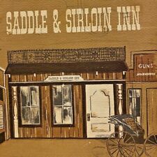 Vintage 1970s Saddle & Sirloin Inn Restaurant Menu Stockyard Fort Worth Texas picture