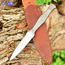 Handmade ww2 British Army knife v42 Double edged ideal Boot knife Men's gift picture