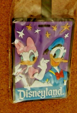 Disneyland Resort luggage tag Donald & Daisy Duck AAA flexible ID back & strap picture