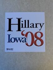 Senator Hillary Clinton President Political Campaign Bumper Sticker Senate 2008 picture
