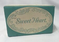 1950's Vintage SWEET HEART Mild Beauty Grandma Soap NOS New 1 Bar in Box Collect picture