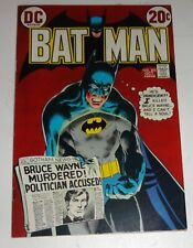 BATMAN #245 Classic Neal Adams cover and interior art VF/VF- nice  1972 picture