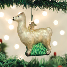 Old World Christmas Llama Ornament, Multi picture