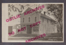 Troy WISCONSIN RPPC 1913 GENERAL STORE P. Webster nr Eagle Burlington Delavan WI picture