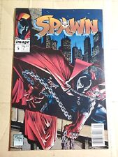 SPAWN #5 NEWSSTAND VARIANT RARE HTF FN IMAGE COMICS TODD MCFARLANE 1992 picture