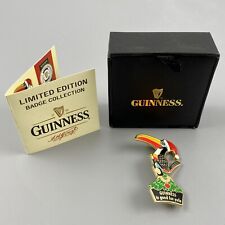 Official Guinness Limited Edition Christmas Toucan Badge 606/1500 COA picture