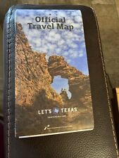 Let’s Texas official travel map  picture