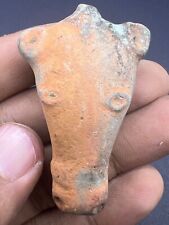 Ancient Old Indus Valley Rare Unique Clay Terccotta A Horse Head Statue Figured picture