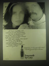 1974 Coty Emeraude Perfume Ad - If there's anybody who really knows me picture
