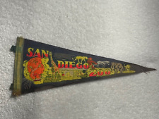 Vintage San Diego Zoo Pennant - Rare from the 1950's picture