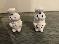Vintage Pillsbury Doughboy Salt And Pepper Shakers 1997 picture