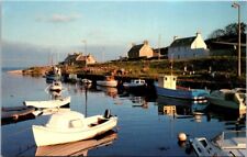 The Harbour BRORA East Sutherland Scottish Highlands Scotland VTG Postcard B21 picture