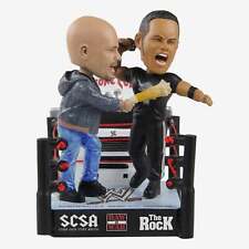 Stone Cold Steve Austin & The Rock Truck Mini Bobblehead Scene Bobblehead WWE picture