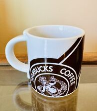 Starbucks Original Logo Split Tail Breasted Siren Mug, c1970s picture