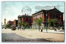 c1905 Monument to Robert Treat Paine Taunton Massachusetts MA Postcard picture