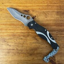Spyderco C96GP SpyKer Custom Acidwashed CPM-S30V Blade Discontinued Very Rare picture