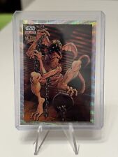 2023 Topps Star Wars Galaxy Salacious B. Crumb WAVE REFRACTOR /99 picture