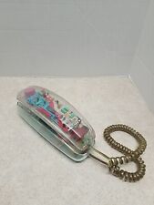 Vtg Unisonic 6900 Clear Push Button Touch Tone Corded Telephone Phone Retro 80's picture