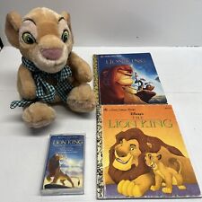 Vintage Lion King Nala Cub Hand Puppet Golden Books Cassette Soundtrack picture
