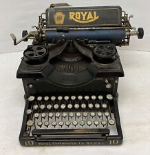 1929 Royal 10 Working Vintage Desktop Typewriter picture