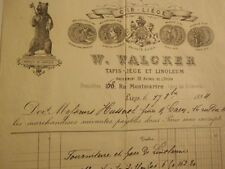 Paris Opera / Montmartre W.Walker Leather, Mat, Linoleum Years 1884 picture