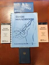 1964 PRATT & WHITNEY Aeronautical Vest Pocket Handbook and Lot Reference Guides picture