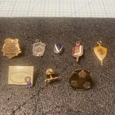 Mixed Lot of 8 Used Vintage Educational/Education Related Pins. NICE PRICE LOOK picture