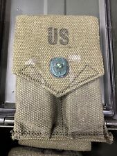 WWII US Army Dual Magazine Mag Pouch for .45acp - Comes With 2 - 7 Round Mags picture