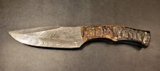 Baba Knives HANDMADE DAMASCUS Steel Hunting Knife Ram Horn Handle- BS1449 picture