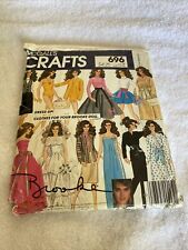 Vintage 1983 McCall's Pattern #696.  Brooke Shields Doll Clothing. picture