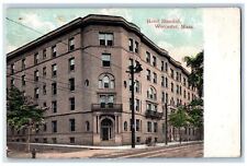 c1905 Hotel Standish Building Worcester Massachusetts MA Posted Antique Postcard picture