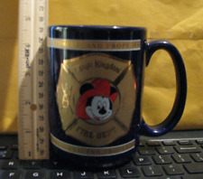 MICKEY'S  MAGIC KINGDOM FIRE DEPT MUG COFFEE CUP BY DISNEY picture