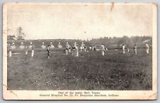 Ft Benjamin Harrison Indiana~General Hospital 25~Baseball Team~c1905 B&W PC picture