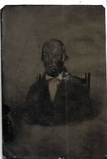Tintype Photograph Portrait of Man Wearing Tux Painting Drawing? tax stamp picture