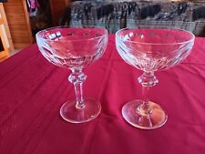 Waterford Crystal Curraghmore champagne coupe/saucer (price for 1) Beautiful picture