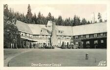 Postcard RPPC Washington Lake Quinault Lodge Ellis 2810 Occupation 23-2037 picture