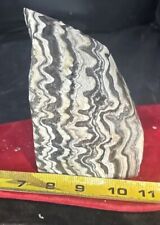 Large zebra calcite freeform 4 inches cool 5 1/2” x 3” picture
