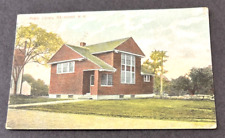 RAYMOND NEW HAMPSHIRE PUBLIC LIBRARY 1910 POSTCARD UNPOSTED picture