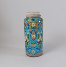 Antique Jules Vieillard Co. French Faience Enamel Salt Shaker, 19th Century picture