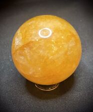 Golden Healer Quartz Sphere With Stand 108 Grams picture