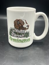 1994 Remington Firearms Brittany Spaniel Dog Coffee Mug Hunting Dog Gene Hill  picture